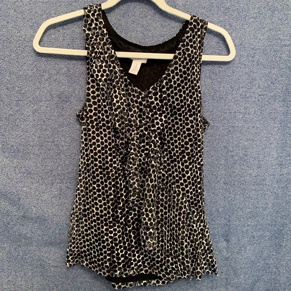 Chico's Patterned Blouse - image 1